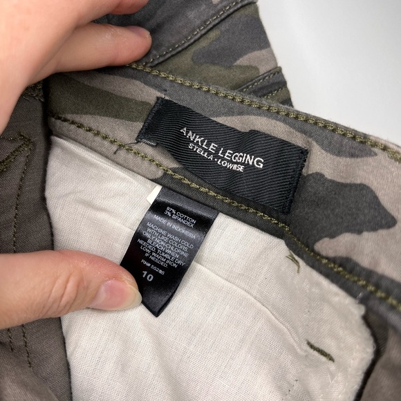 Express Jeans Camo Jeans Dark Wash Ankle Legging Stella Low Rise Women’s Sz 10 - Picture 5 of 8